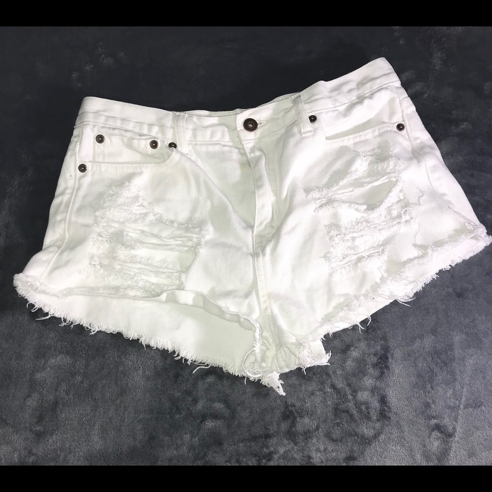 White Shorts